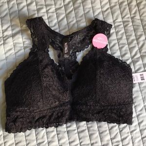 Lace detailed Bralette- Large